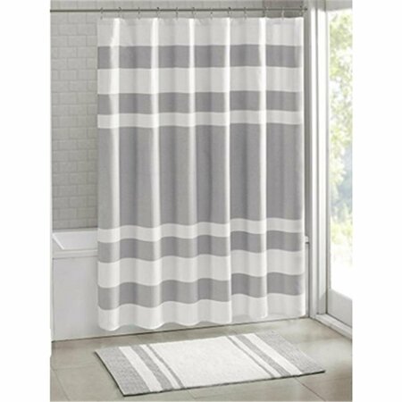 MADISON PARK Polyester Shower Curtain - Grey MP70-1484